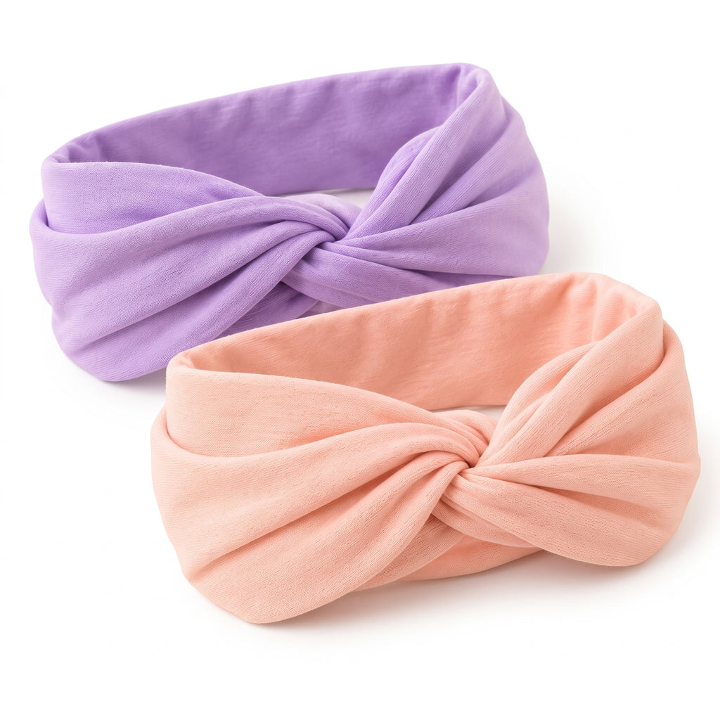 Velnarien™ Soft Twist Front Headband Duo