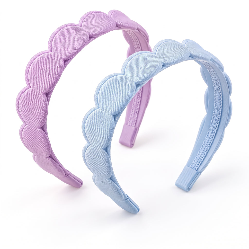 Velnarien™ Scalloped Padded Headband Set
