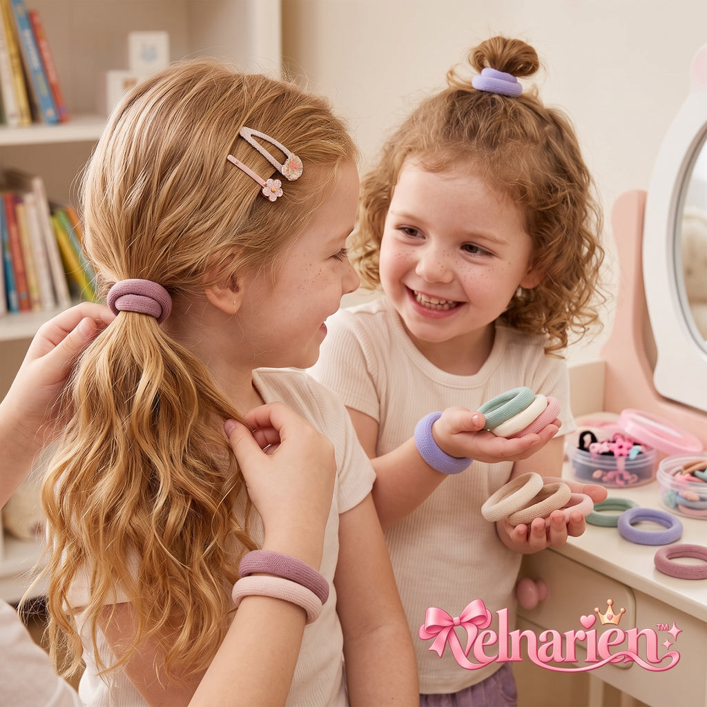 Velnarien™ Soft Fabric Hair Tie Multi-Pack